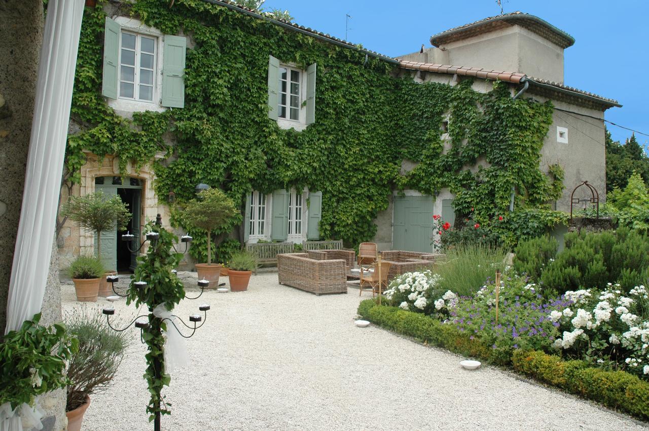 Chateau de Fontblachère Saint-Lager-Bressac Esterno foto