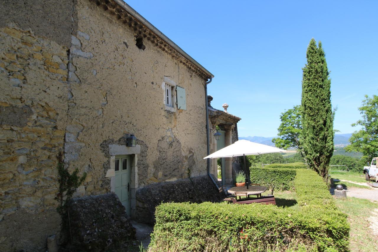Chateau de Fontblachère Saint-Lager-Bressac Esterno foto