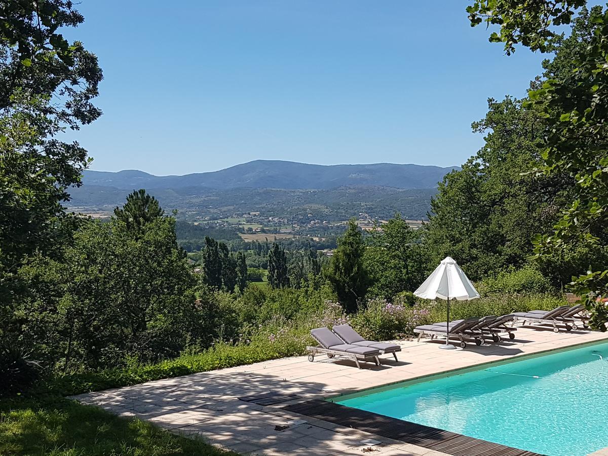 Chateau de Fontblachère Saint-Lager-Bressac Esterno foto